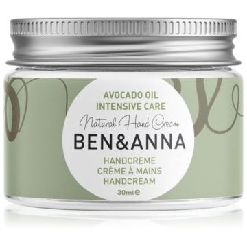 BEN&ANNA Natural Hand Cream Intensive Care crema de maini intensiva cu avocado