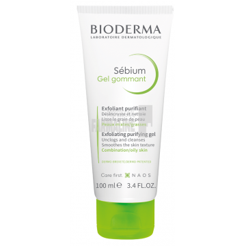 Bioderma Sebium Gel exfoliant 100 ml
