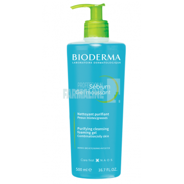 Bioderma Sebium Gel Spumant ten mixt/gras 500 ml