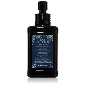 Davines Heart of Glass Sheer Glaze stralucirea pielii pentru par blond