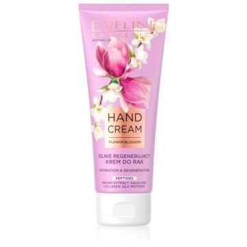 Eveline Cosmetics Flower Blossom crema Intensiv Regeneratoare de maini