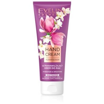 Eveline Cosmetics Flower Blossom crema puternic hidratanta de maini