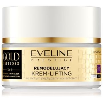 Eveline Cosmetics Gold Peptides crema cu efect de lifting pentru ten matur