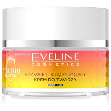 Eveline Cosmetics Vitamin C 3x Action crema iluminatoare cu efect calmant