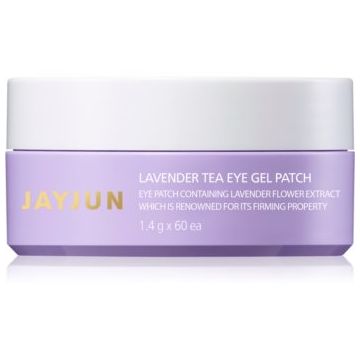 Jayjun Eye Gel Patch Lavender Tea masca hidrogel pentru ochi pentru fermitatea pielii