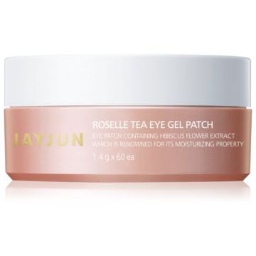Jayjun Eye Gel Patch Roselle Tea masca hidrogel pentru ochi împotriva ridurilor și a cearcănelor întunecate