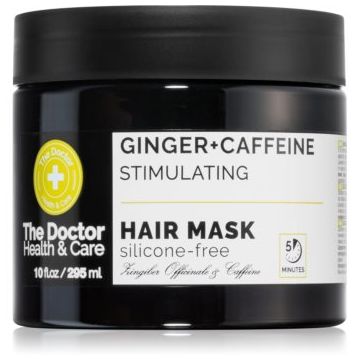 The Doctor Ginger + Caffeine Stimulating masca de par energizant