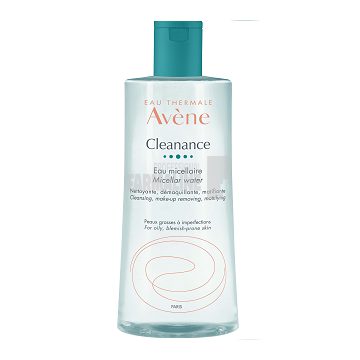 Avene Cleanance Apa micelara ten gras cu tendinta acneica 400 ml