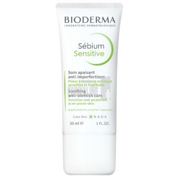 Bioderma Sebium Sensitive fluid calmant si hidratant ten acneic 30 ml