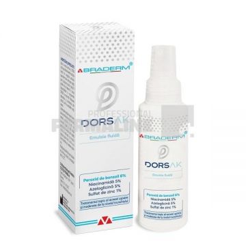 Dorsak Spray cu emulsie fluida pentru acnee la nivelul trunchiului 100 ml