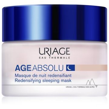 Uriage Age Absolu Redensifying Sleeping Mask mască de noapte pentru reînnoirea pielii împotriva îmbătrânirii pielii
