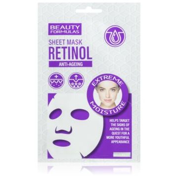 Beauty Formulas Retinol masca pentru celule împotriva îmbătrânirii pielii