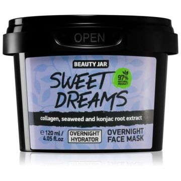 Beauty Jar Sweet Dreams masca faciala de noapte pentru luminozitate si hidratare