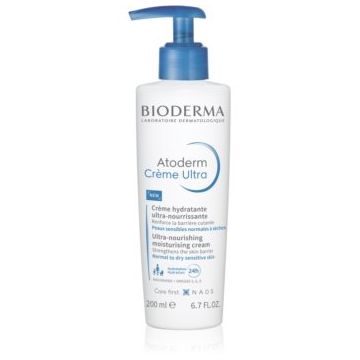 Bioderma Atoderm Créme Ultra Cremă nutritivă de corp pentru piele normală, sensibilă și uscată fara parfum Bioderma Atoderm Créme Ultra Cremă nutritivă de corp pentru piele normală, sensibilă și uscată fara parfum