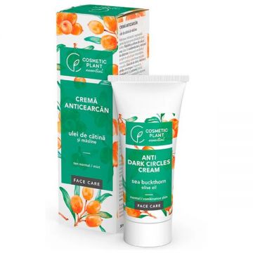 Crema Contur Ochi Anticearcan cu Ulei de Catina si Masline Cosmetic Plant, 30ml