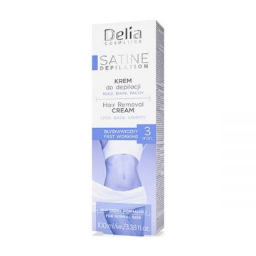 Crema Depilatoare pentru Toate Tipurile de Piele - Hair Removal Cream 3 Minutes Fast Working, 100 ml Crema Depilatoare pentru Toate Tipurile de Piele - Hair Removal Cream 3 Minutes Fast Working, 100 ml