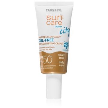 FlosLek Laboratorium Sun Care Derma City BB crema BB matifianta oil free