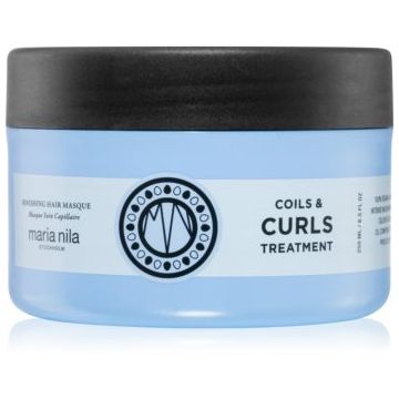 Maria Nila Coils & Curls Treatment Mask masca hranitoare pentru par ondulat si cret