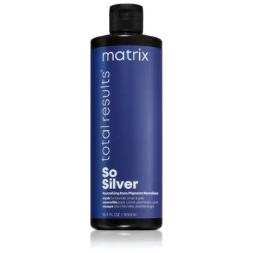 Matrix So Silver masca neutralizeaza tonurile de galben