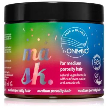 OnlyBio Hair in Balance masca hranitoare pentru par uscat