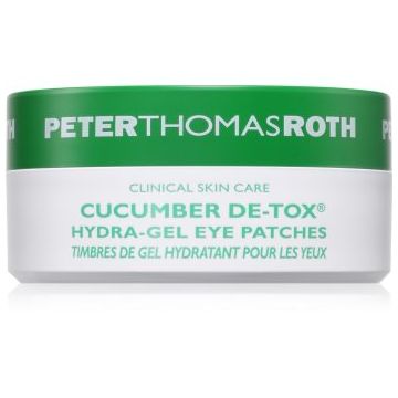 Peter Thomas Roth Cucumber De-Tox Hydra-Gel Eye Patches Masca gel hidratanta pentru ochi