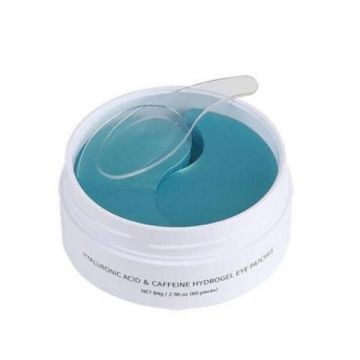Plasturi Reparatori cu Acid Hialuronic si Cofeina pentru Zona Ochilor, Misoli Hydrogel Eye Patches