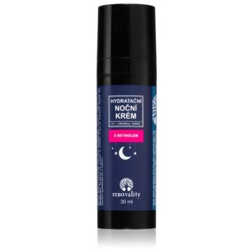 Renovality Hydrating night cream with retinol crema antirid