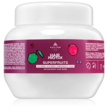 Kallos Hair Pro-Tox Superfruits masca pentru regenerare pentru par obosit fara stralucire