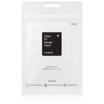 Cosrx Clear Fit Master Patch plasture de curatare pentru pielea problematica Cosrx Clear Fit Master Patch plasture de curatare pentru pielea problematica
