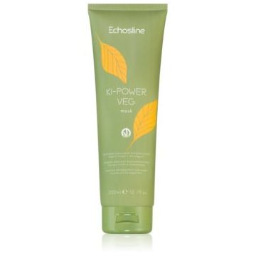 Echosline Ki-Power Veg Mask masca pentru regenerare pentru par deteriorat Echosline Ki-Power Veg Mask masca pentru regenerare pentru par deteriorat