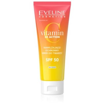 Eveline Cosmetics Vitamin C 3x Action crema de zi hidratanta SPF 50