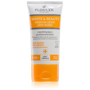FlosLek Pharma White & Beauty crema de zi impotriva petelor pigmentare SPF 50+