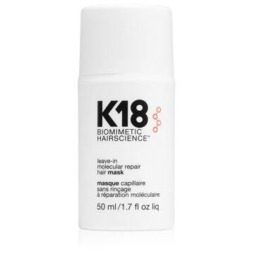 K18 Molecular Repair Hair Mask tratament pentru îngrijirea părului fără clătire