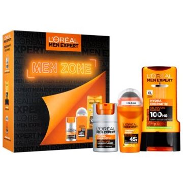 L’Oréal Paris Men Expert Hydra Energetic set cadou de Crăciun pentru barbati