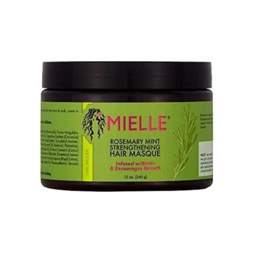 Masca de par, intarirea firului, menta si rozmarin, Mielle, 340 ml Masca de par, intarirea firului, menta si rozmarin, Mielle, 340 ml