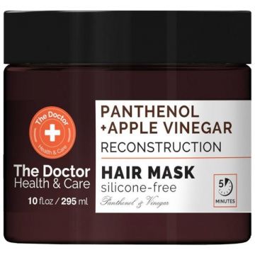 Masca Reconstructoare The Doctor Health & Care - Panthenol and Apple Vinegar, 295 ml Masca Reconstructoare The Doctor Health & Care - Panthenol and Apple Vinegar, 295 ml