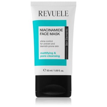 Revuele Niacinamide Face Mask masca de curatare pentru reducerea sebumului si minimalizarea porilor