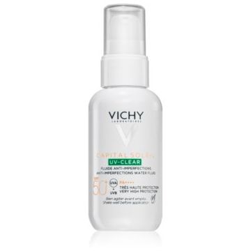 Vichy Capital Soleil UV-Clear ingrijire anti-rid pentru tenul gras, predispus la acnee