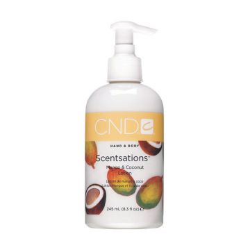 Lotiune hidratanta CND Scentsations Mango & Coconut pentru maini  245ml
