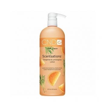 Lotiune hidratanta CND Scentsations Tangerine & Lemongrass pentru maini 917ml