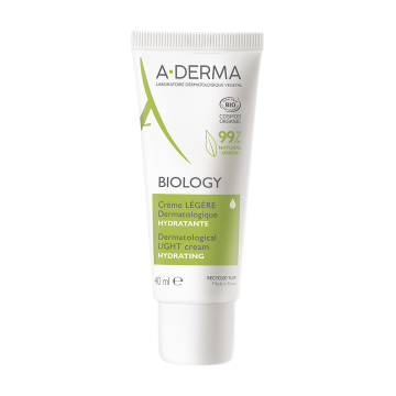 Crema hidratanta Legere Biology, 40 ml, A-Derma