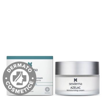 Crema hidratanta pentru ten uscat predispus la acnee Azelac, 50ml, Sesderma