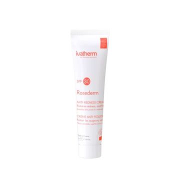 Crema pentru piele sensibila cuperozica Rosederm, SPF 30, 40 ml, Ivatherm