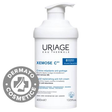 Crema relipidanta anti-prurit Xemose C8+, 400ml, Uriage