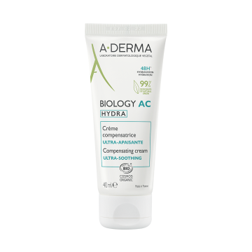 Crema ultra-calmanta Biology AC Hydra, 40 ml, A-Derma