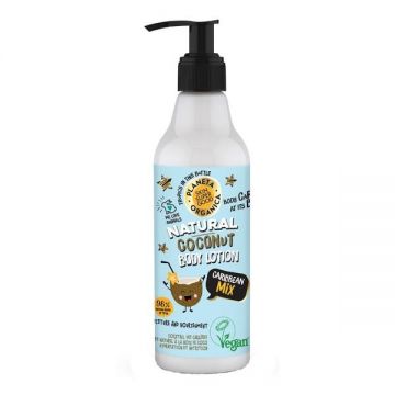 Lotiune de corp cu cocos Caribbean Mix, 250ml, Planeta Organica Lotiune de corp cu cocos Caribbean Mix, 250ml, Planeta Organica