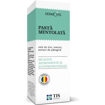 Pasta mentolata DermoTIS, 50ml, Tis Farmaceutic