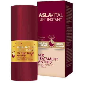 Ser pentru tratament antirid Lift Instant, 15ml, AslaVital Ser pentru tratament antirid Lift Instant, 15ml, AslaVital
