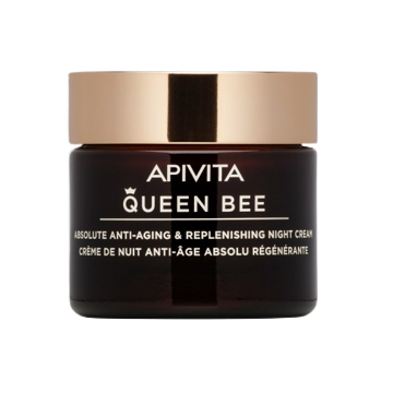 Apivita Crema de noapte anti-age & replenishing Queen Bee Absolute, 50ml