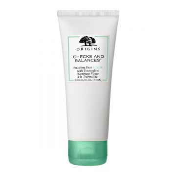 Scrub facial cu turmalina Checks and Balances, 75ml, Origins Scrub facial cu turmalina Checks and Balances, 75ml, Origins